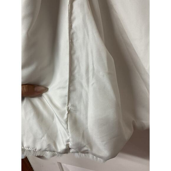 Zara Kids Outer Wear Collection Faux Fur Look Vest Sleeveless Jacket Size 9/10 - Picture 4 of 9